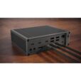 CalDigit TS5 Plus with Thunderbolt cables in back