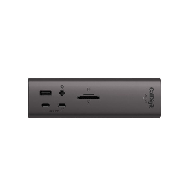 CalDigit-TS5-Plus-Side-Profile CalDigit TS5 Plus - front side