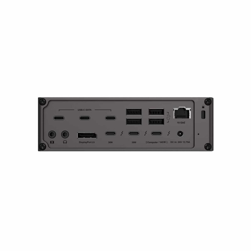 CalDigit-TS5-Plus-Side-rear-ports CalDigit TS5 Plus - Rear Ports