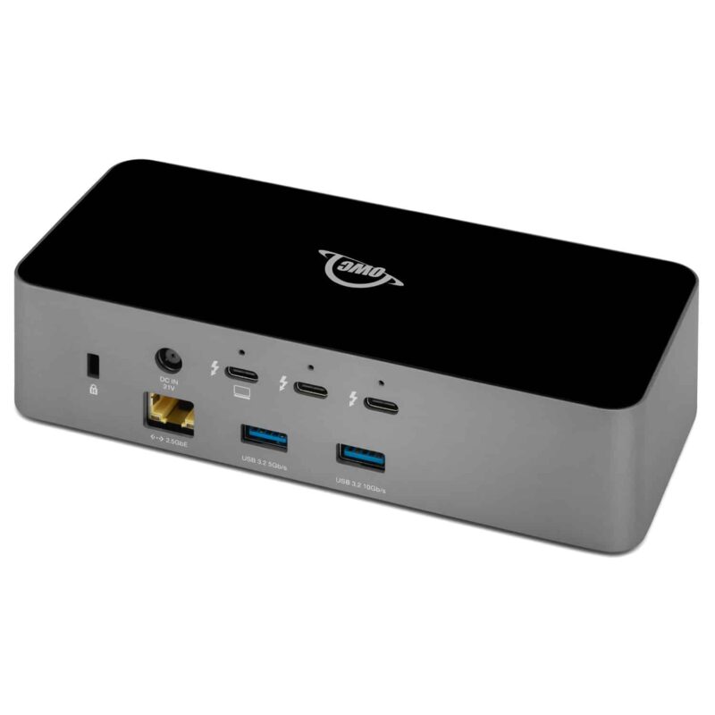 OWC-Thunderbolt-5-dock-back-left OWC Thunderbolt 5 dock - rear