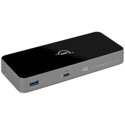OWC Thunderbolt 5 Hub - Front Right