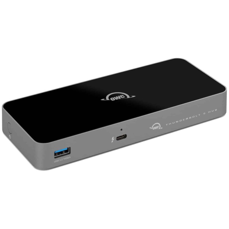 OWC-Thunderbolt-5-hub-front-right OWC Thunderbolt 5 Hub - Front Right