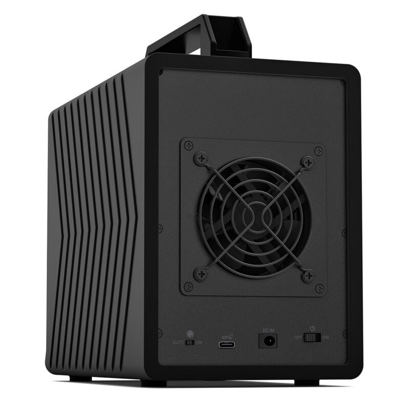 fortis-rear Oyen Digital Fortis 5c - rear fan, USB port and power input