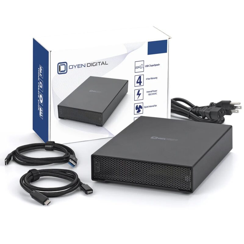 hdx-pro-c_box Oyen Digital HDX Pro C with retail packaging